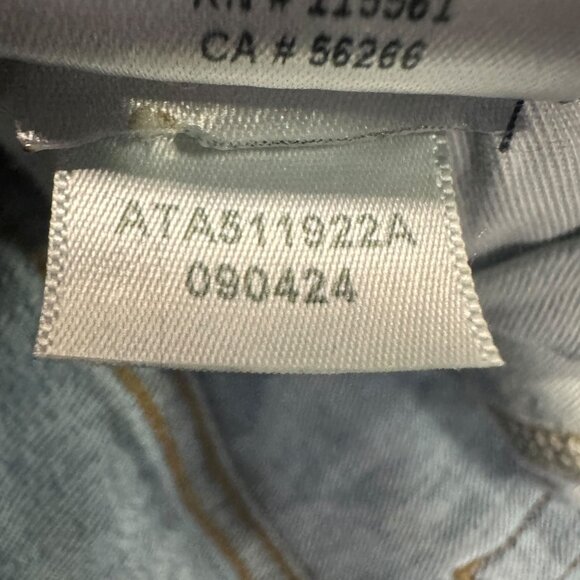 7 For All Mankind Slimmy Slim Straight Leg Jeans Mens 30 Preppy Normcore Classic - Picture 9 of 16